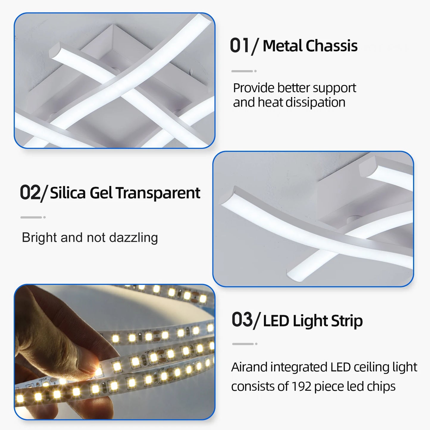 24W Modern Led Ceiling Lights