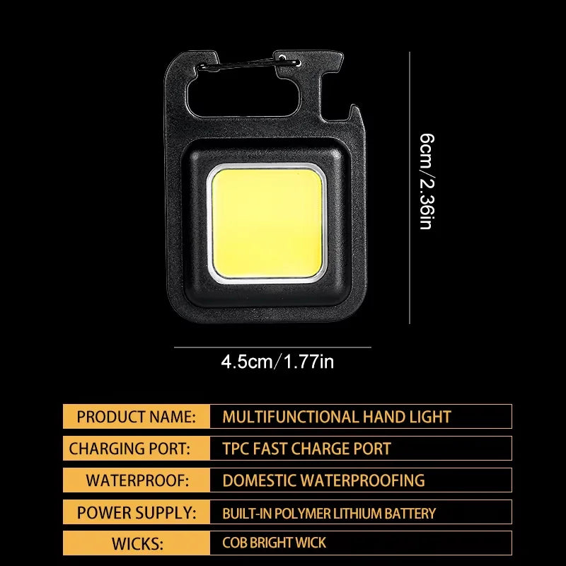 Convenient Carry-on Keychain Camping Light
