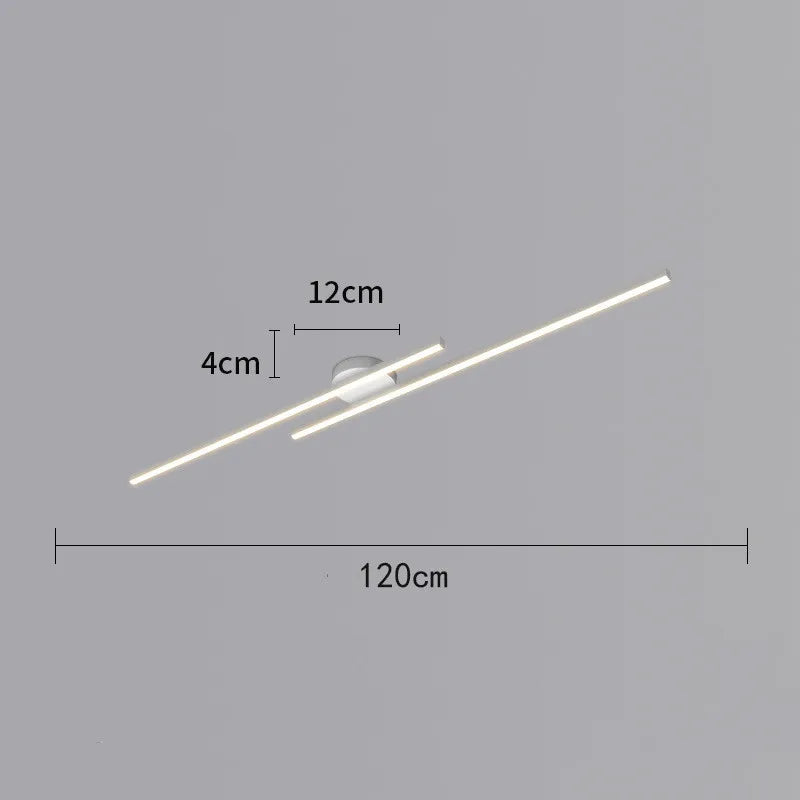 New Long Aluminium LED Ceiling Light