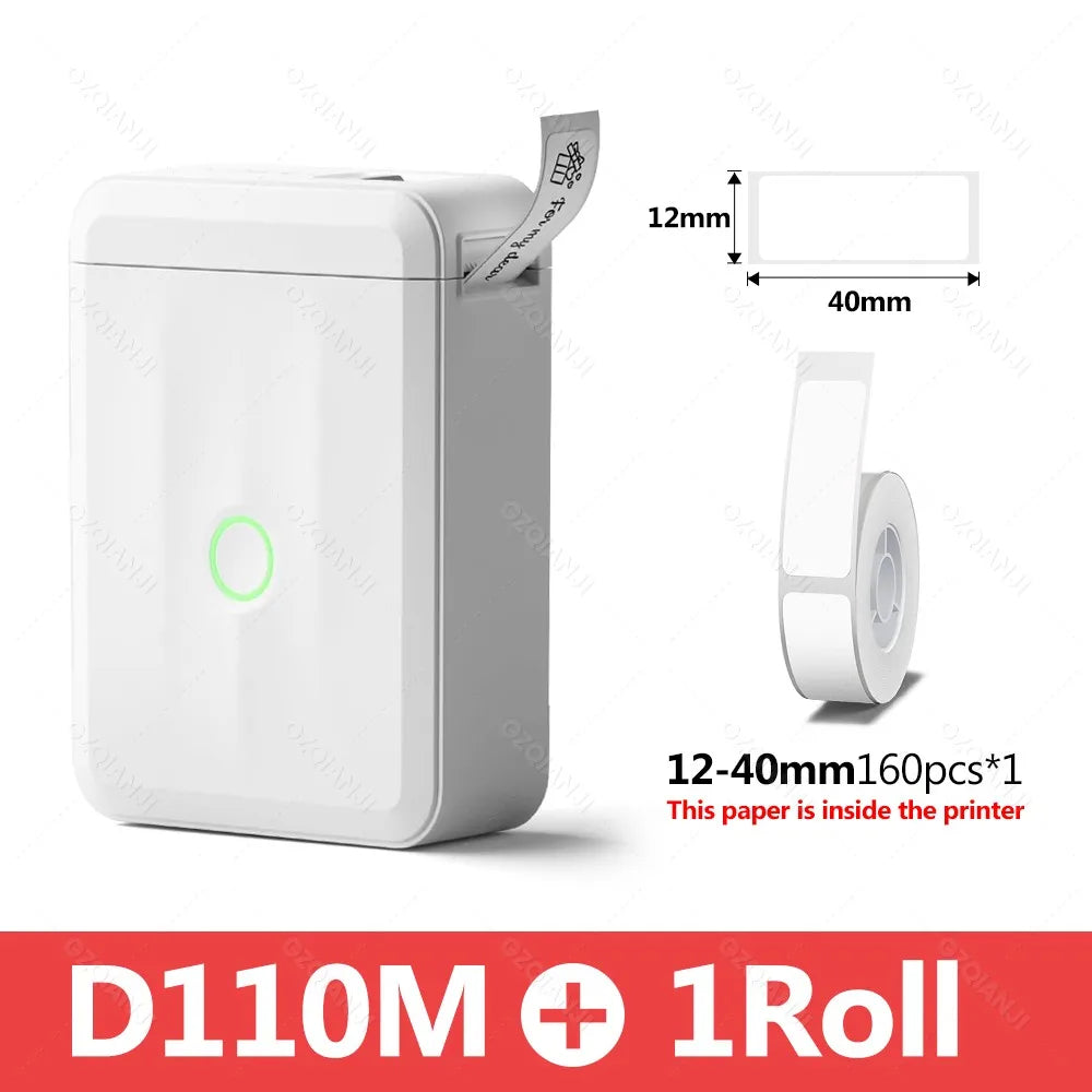 Niimbot D110 Smart Portable Label Printer