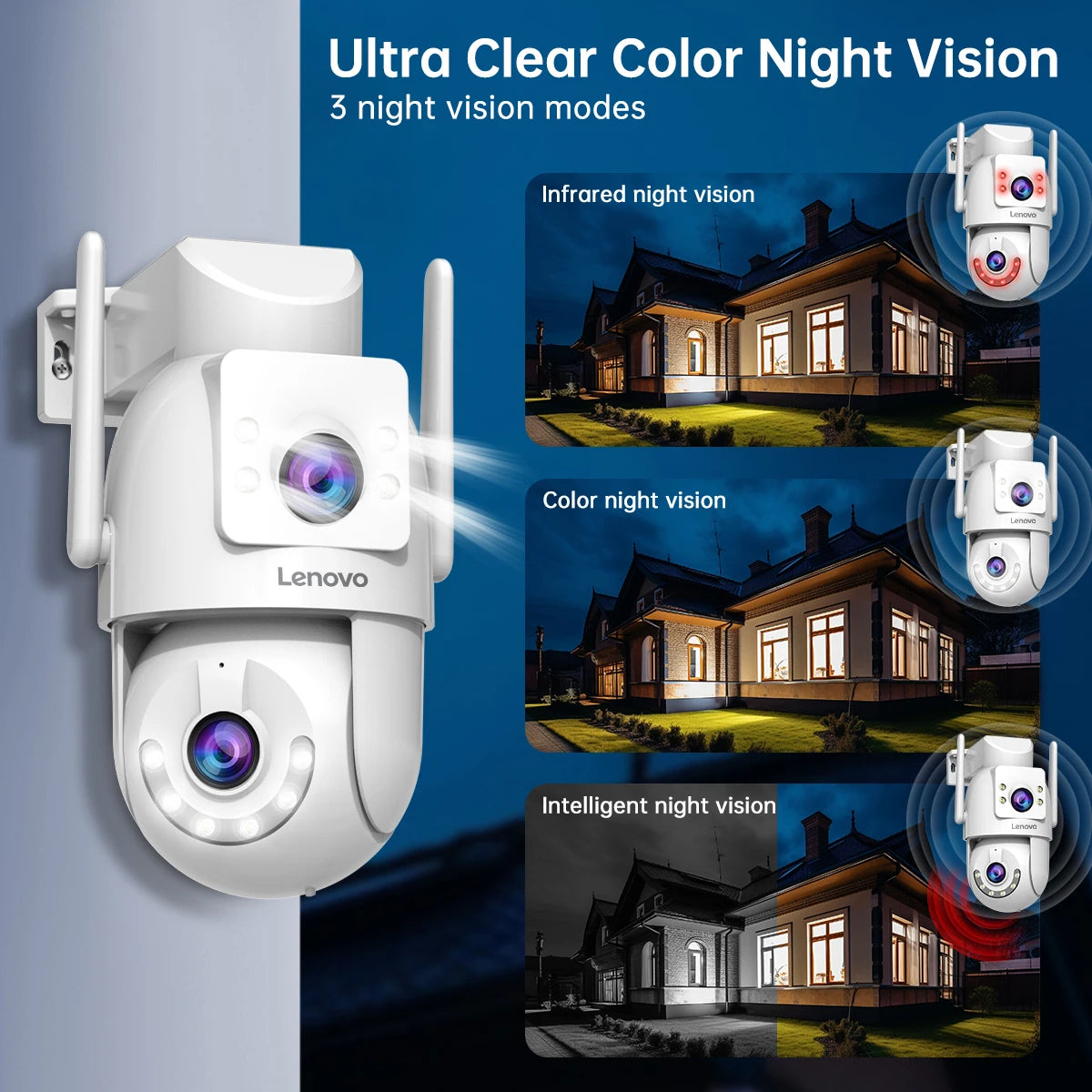 Lenovo 4K WiFi Surveillance Camera