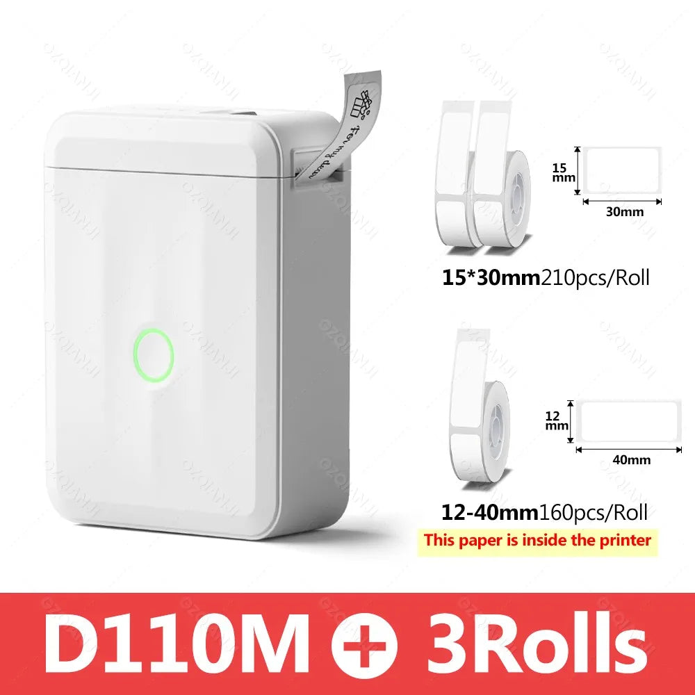 Niimbot D110 Smart Portable Label Printer
