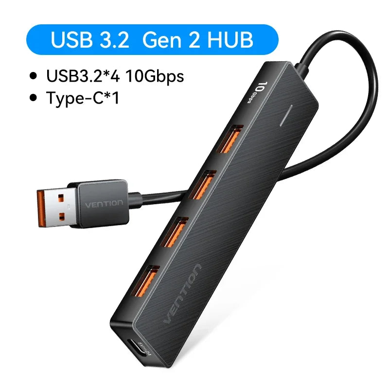 New Vention USB 3.2 Gen2 HUB