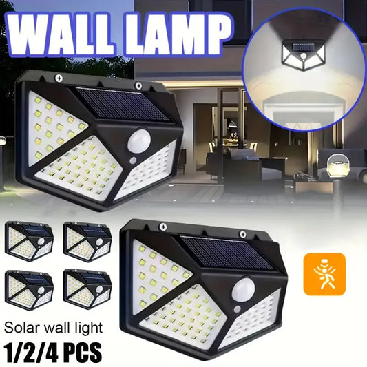 Outdoor Solar Patio Wall Light