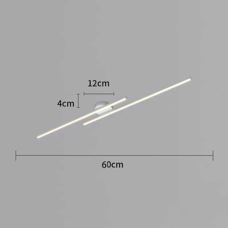 New Long Aluminium LED Ceiling Light