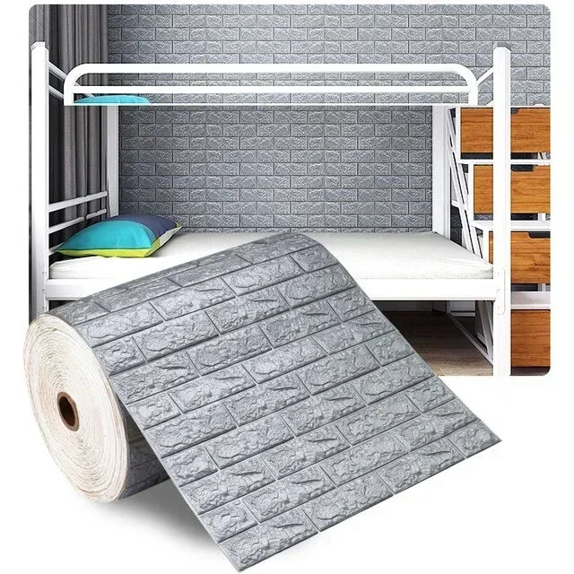 3D Self-Adhesive Wallpaper — Peel & Stick Wall Decor