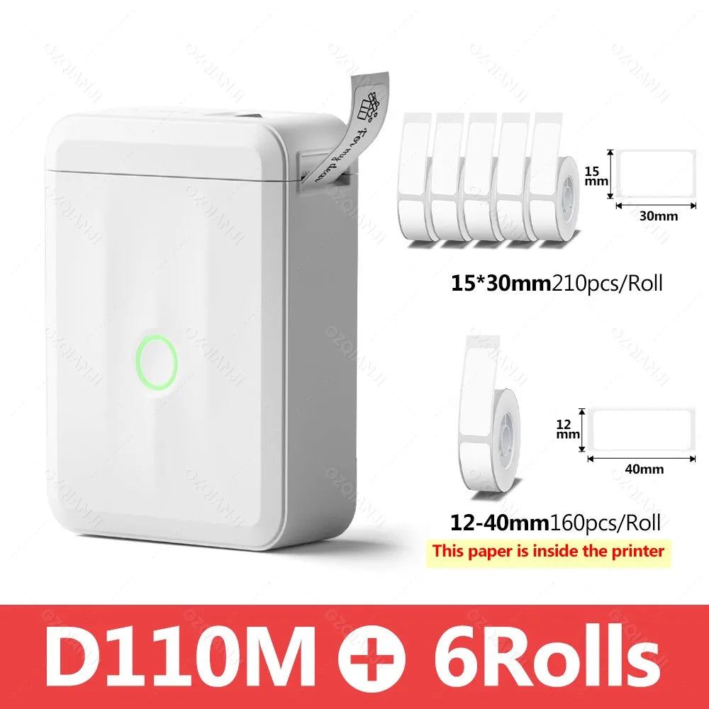 Niimbot D110 Smart Portable Label Printer