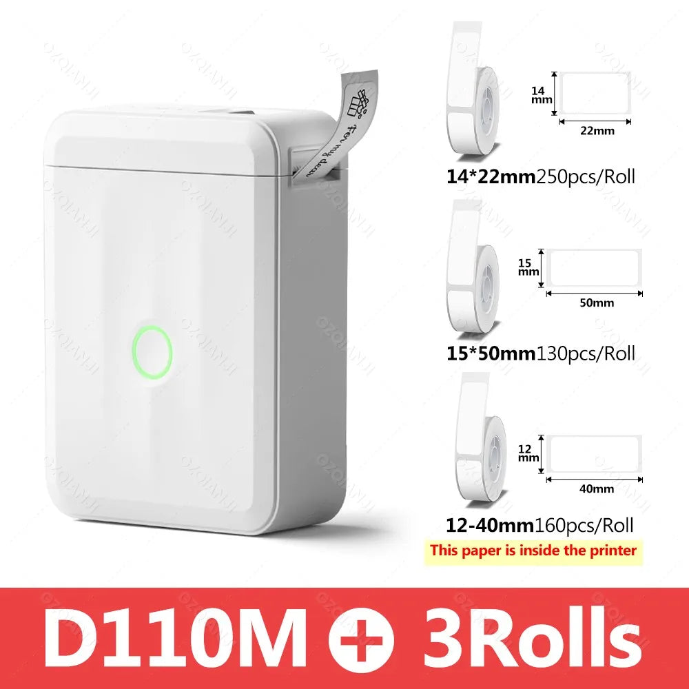 Niimbot D110 Smart Portable Label Printer