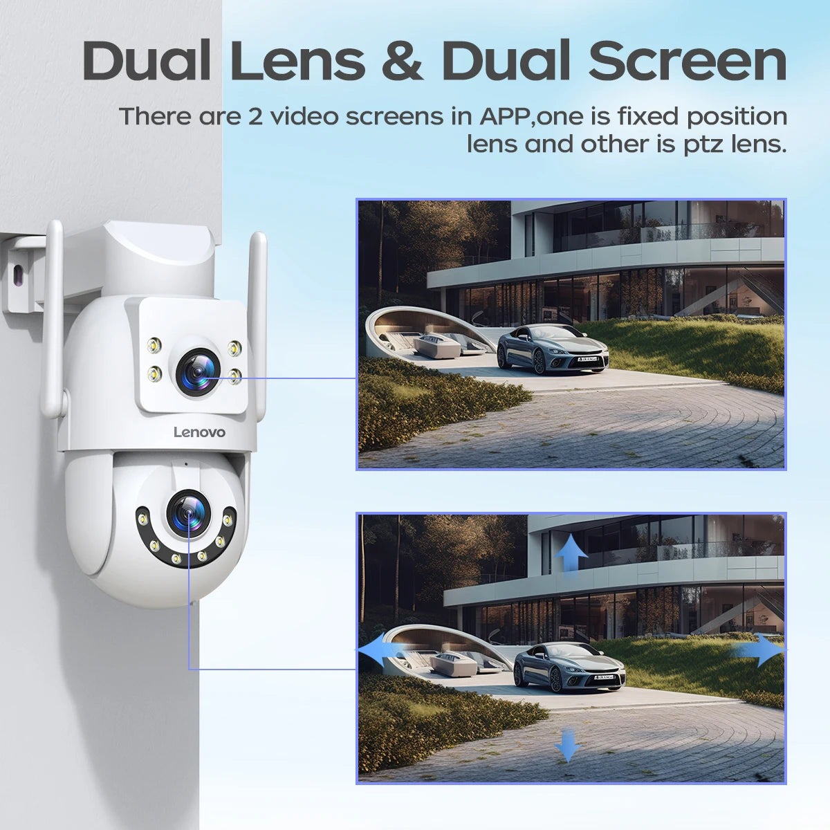 Lenovo 4K WiFi Surveillance Camera