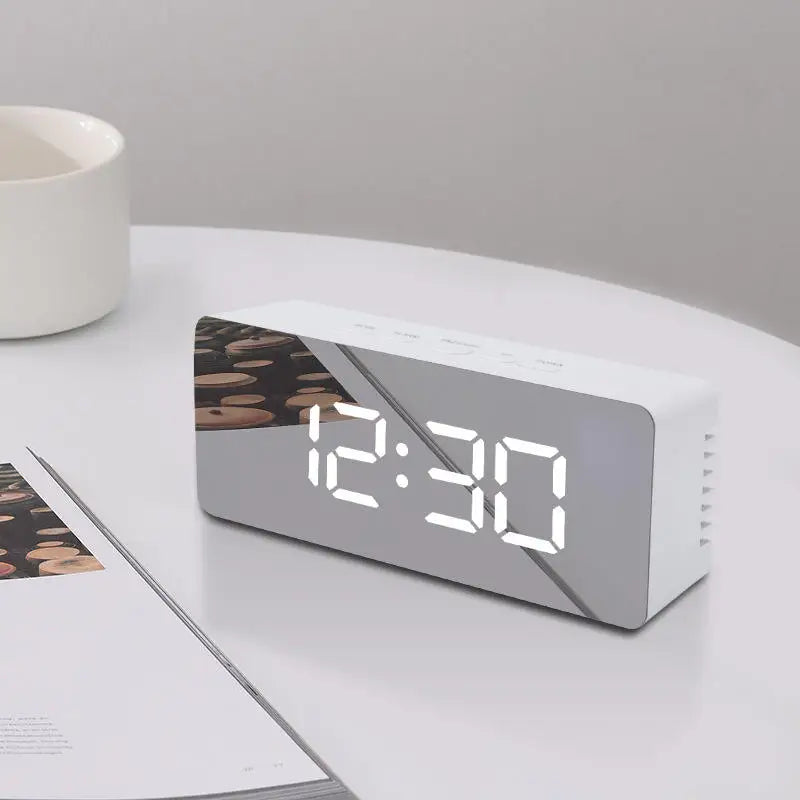 Digital Alarm LED Electronic Desktop Clock