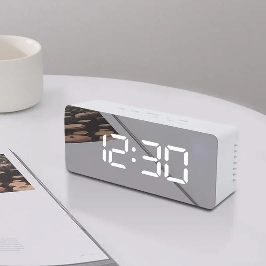 Digital Alarm LED Electronic Desktop Clock
