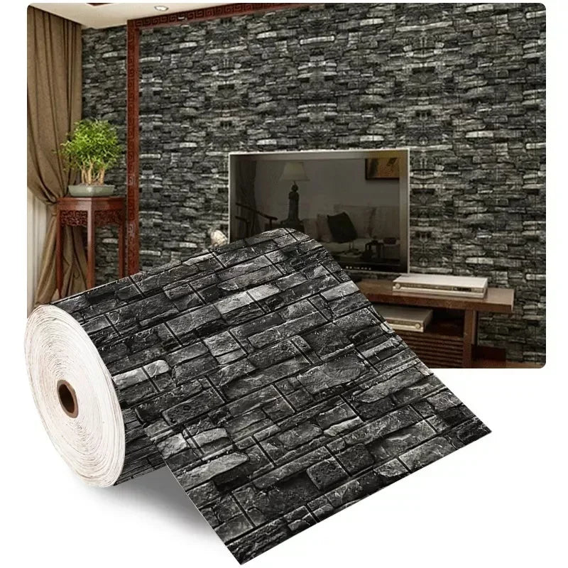 3D Self-Adhesive Wallpaper — Peel & Stick Wall Decor