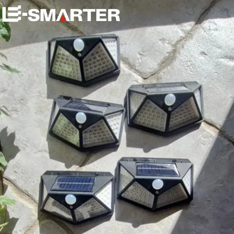 Outdoor Solar Patio Wall Light