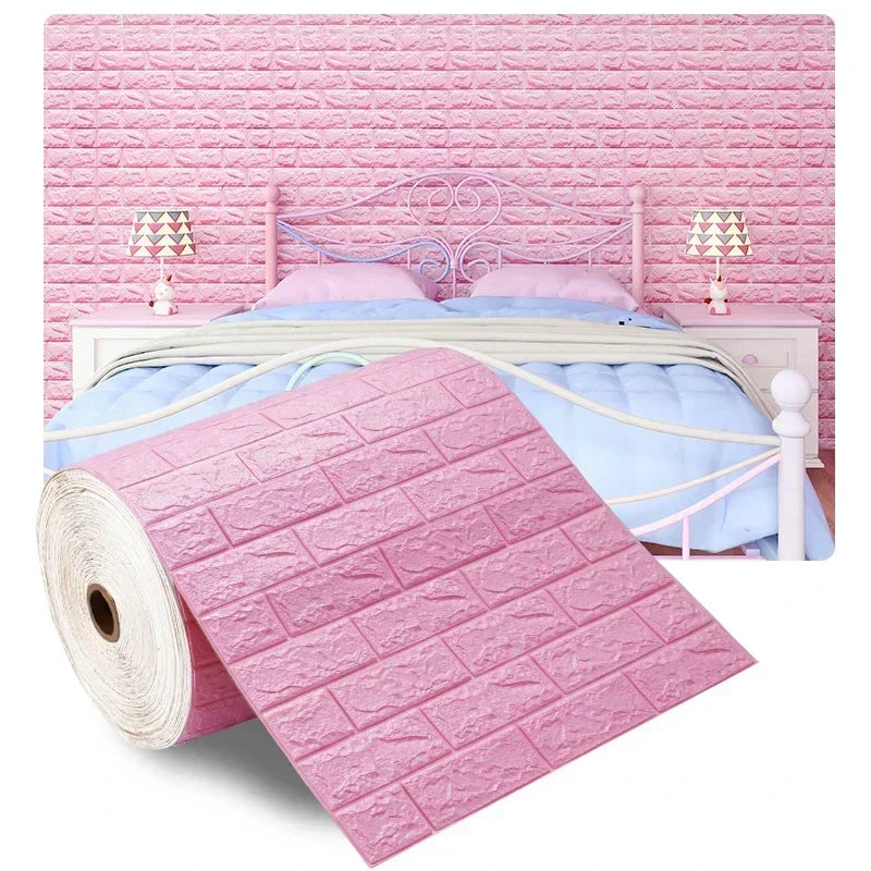 3D Self-Adhesive Wallpaper — Peel & Stick Wall Decor