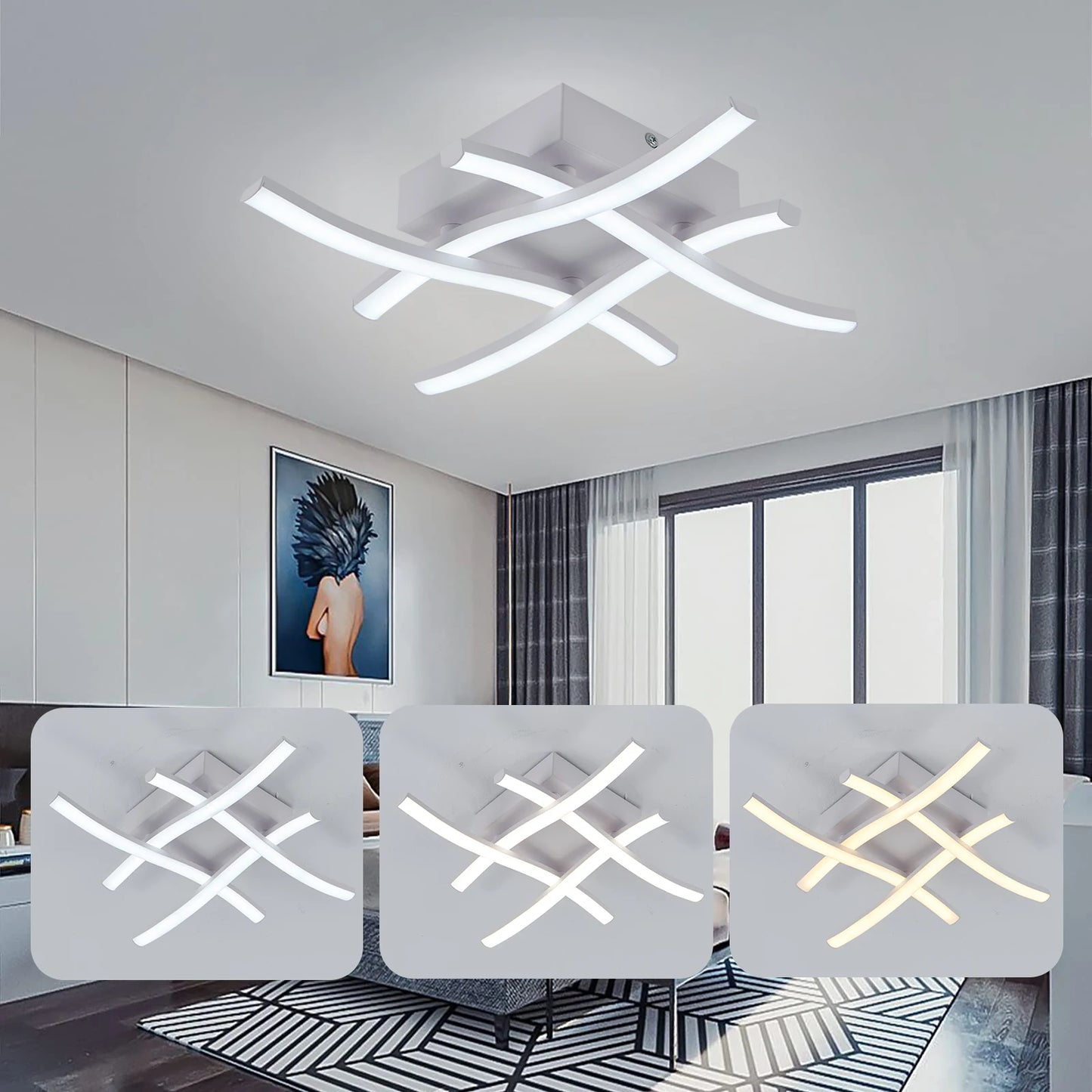 24W Modern Led Ceiling Lights