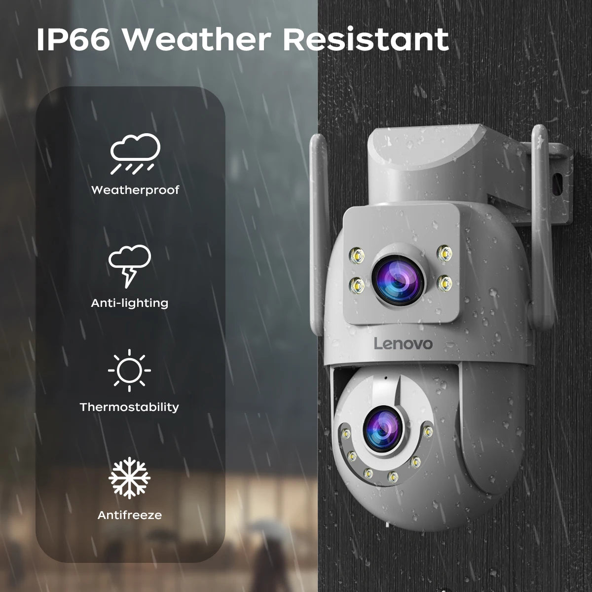 Lenovo 4K WiFi Surveillance Camera