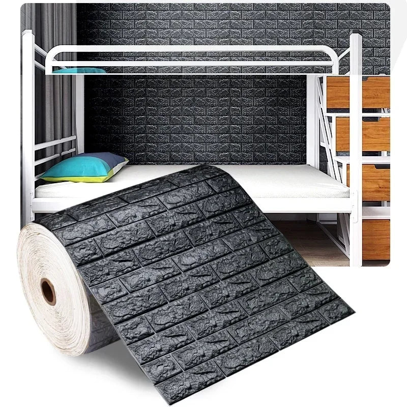 3D Self-Adhesive Wallpaper — Peel & Stick Wall Decor