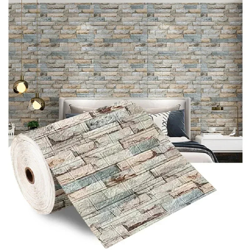 3D Self-Adhesive Wallpaper — Peel & Stick Wall Decor
