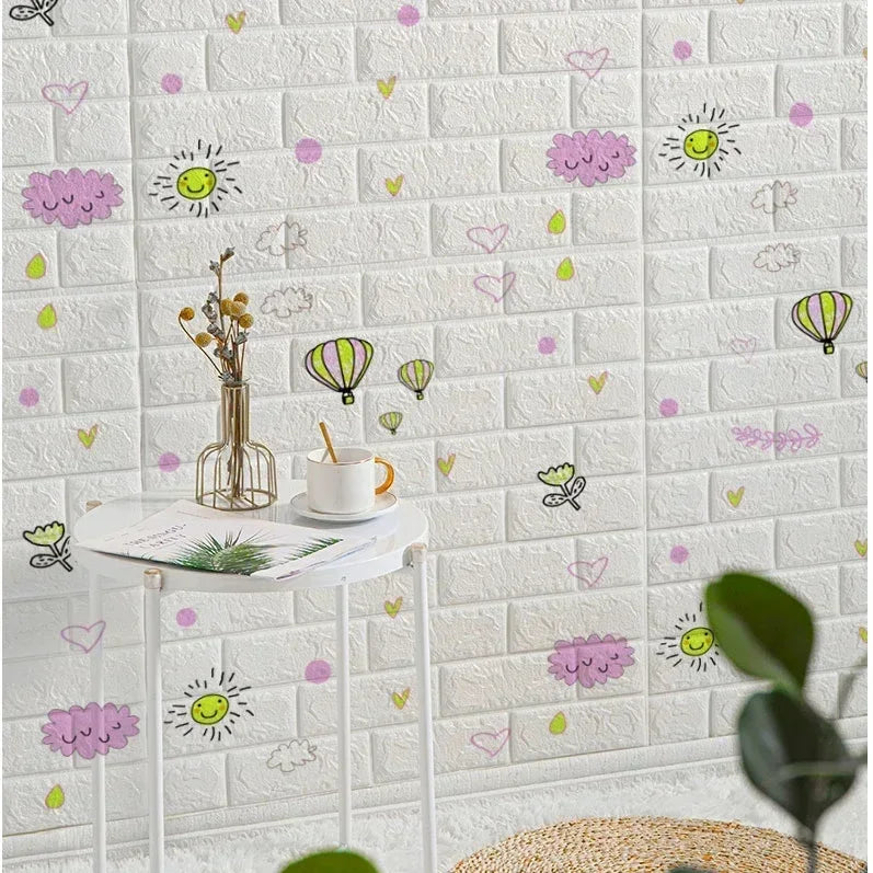 3D Self-Adhesive Wallpaper — Peel & Stick Wall Decor