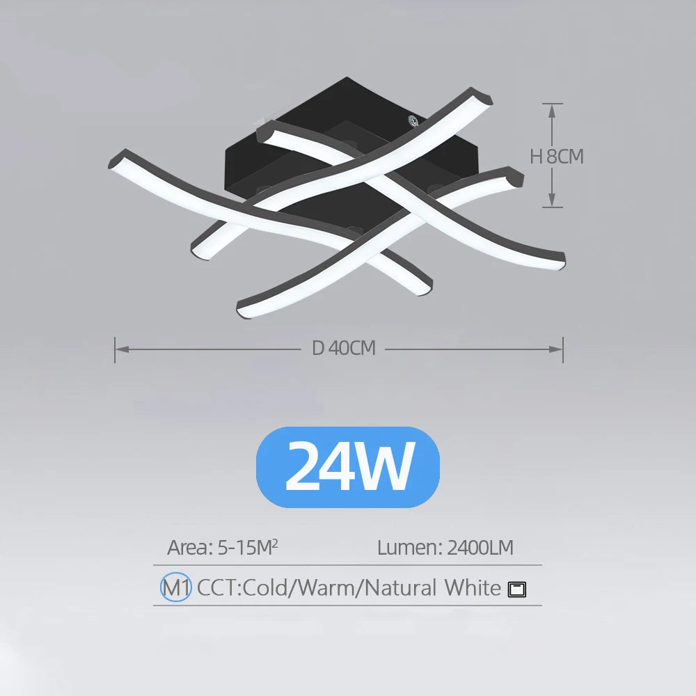 24W Modern Led Ceiling Lights